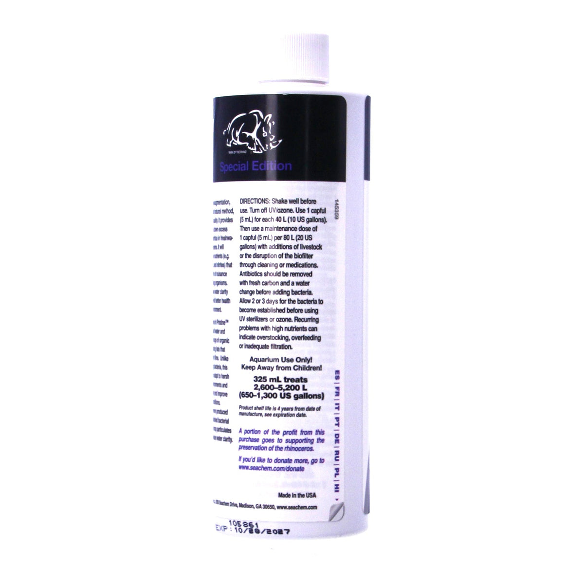 Seachem Pristine Sludge Remover 325ml (+30%)