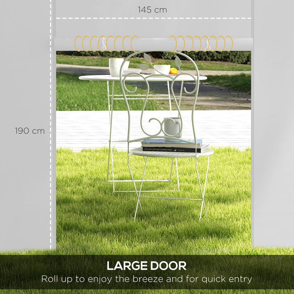 Gazebo Side Panels for 3x3(m) or 3x6(m)Pop Up Gazebo, 2 Pack Sides Replacement, White