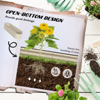 6.5' x 2' x 1.4' Galvanized Raised Garden Bed Kit, Outdoor Metal Elevated Planter Box with Safety Edging, Easy DIY Stock Tank for Growing Flowers, Herbs & Vegetables, Cream