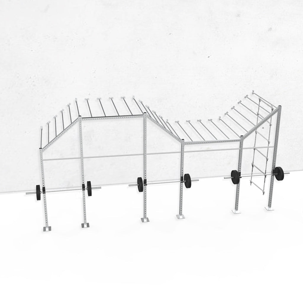24' Galvanized Wall-Mount Builder® Rig: Expert 1