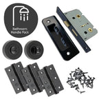 Kuban MAB Lever / Round Rose T/R Bathroom Handle Pack