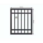 Balustrade Handrail Gate, Hinge and Latch Kit