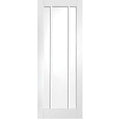 Worcester Internal White Primed Door with Clear Glass