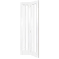 Worcester Internal White Primed Bi-Fold Door with Clear Glass - 1936 x 379.5 x 35mm