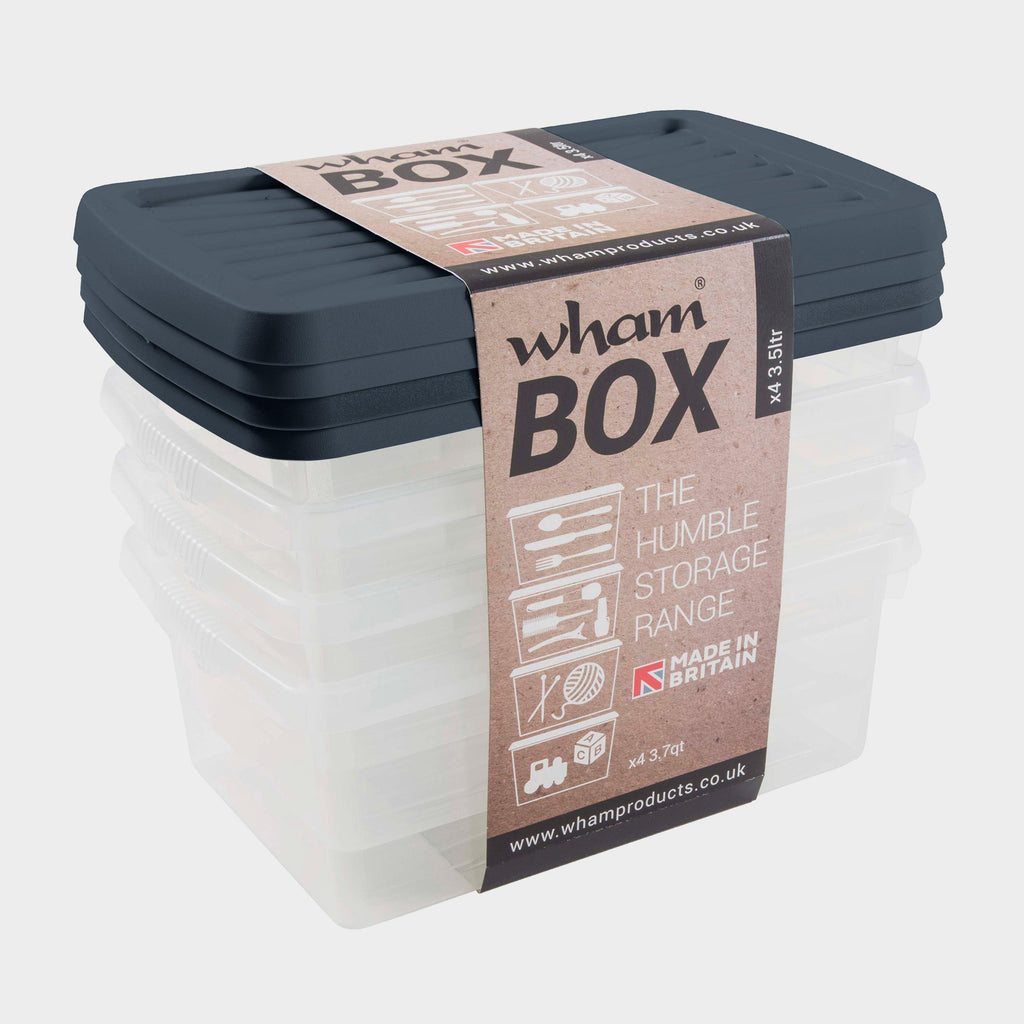 3.5L Storage Boxes 4 Pack