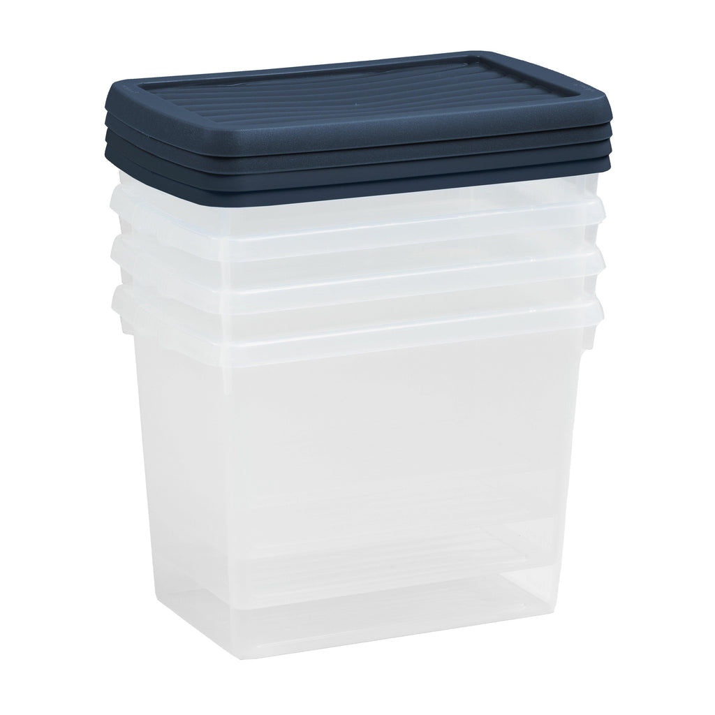 6.7L Storage Boxes 4 Pack