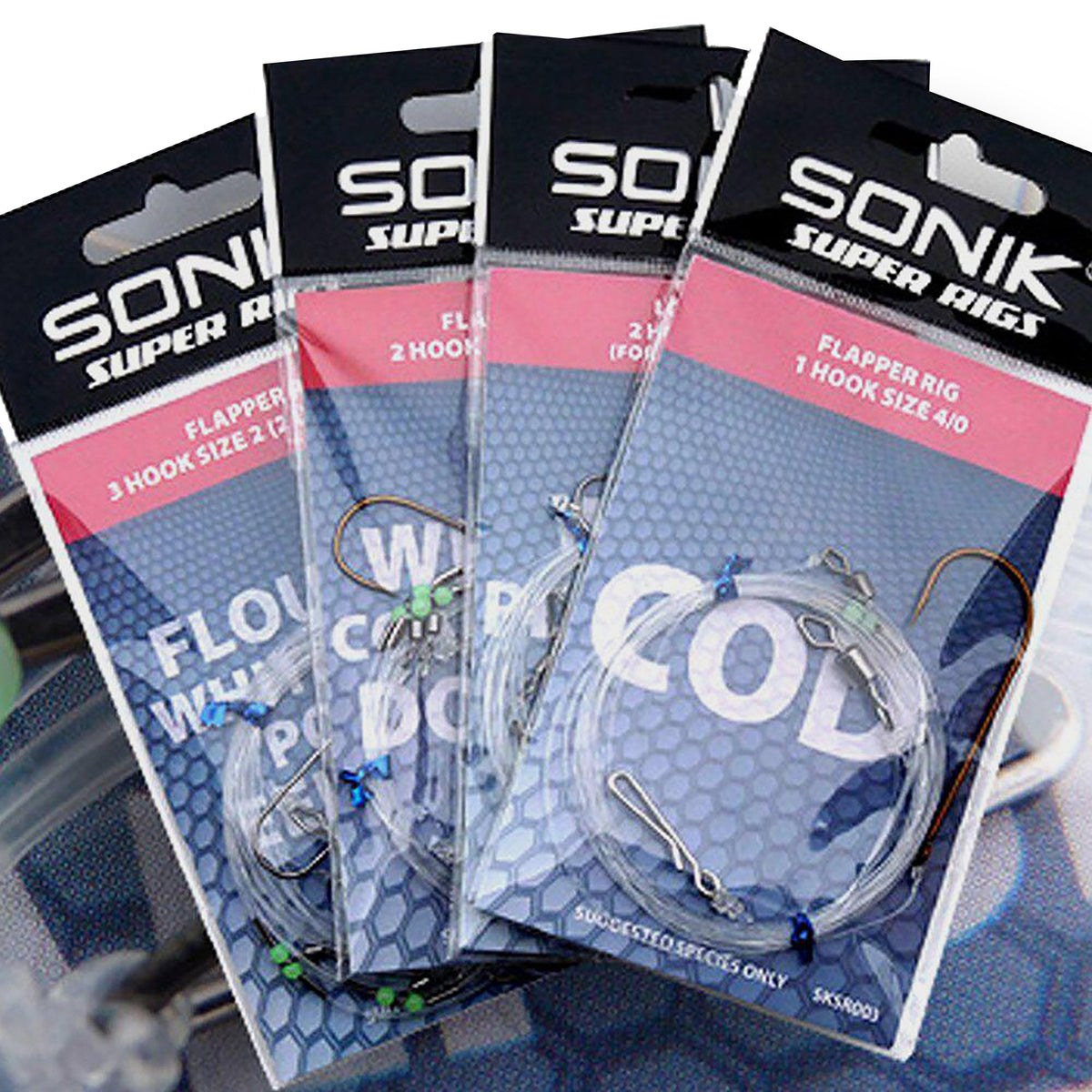 Sonik Pulley Rig Single Hook Size 4