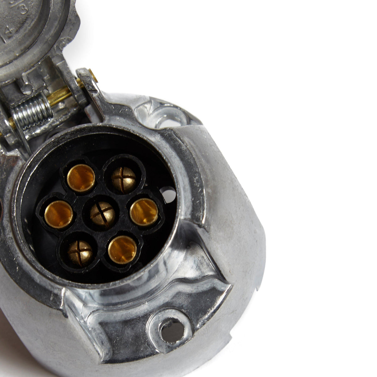 12N 7 Pin Aluminium Socket