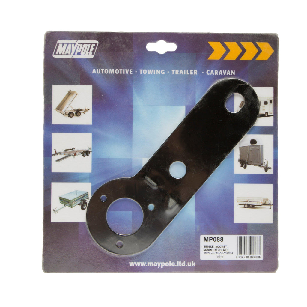 Single Socket Mounting Plate