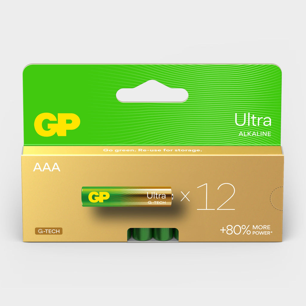Ultra Alkaline Batteries (12 x AAA)