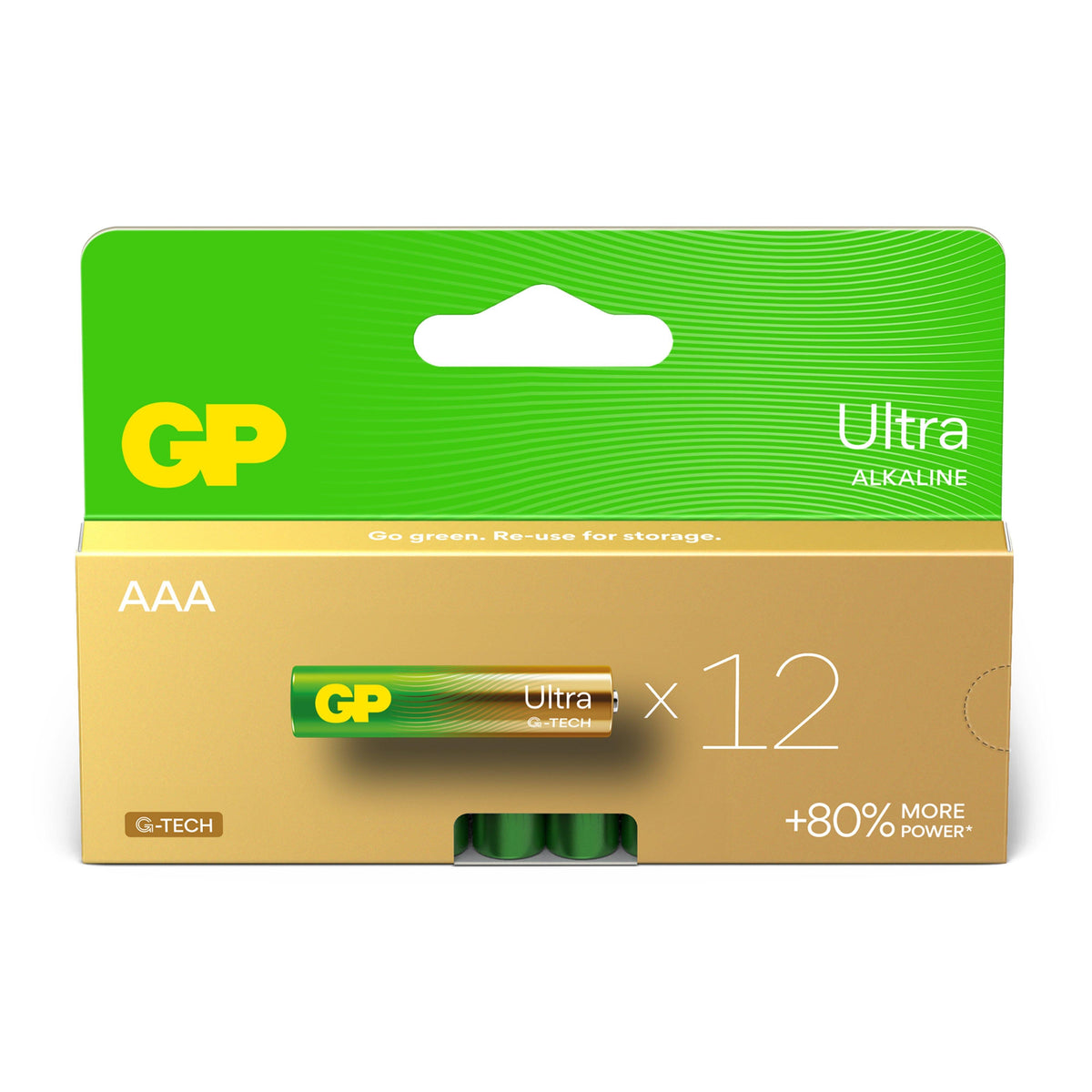 Ultra Alkaline Batteries (12 x AAA)
