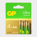 Ultra Alkaline Batteries (4 x AA)