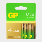 Ultra Alkaline Batteries (4 x AA)