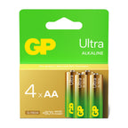 Ultra Alkaline Batteries (4 x AA)