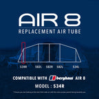 Air 8 Replacement Air Tube (Front 534R)