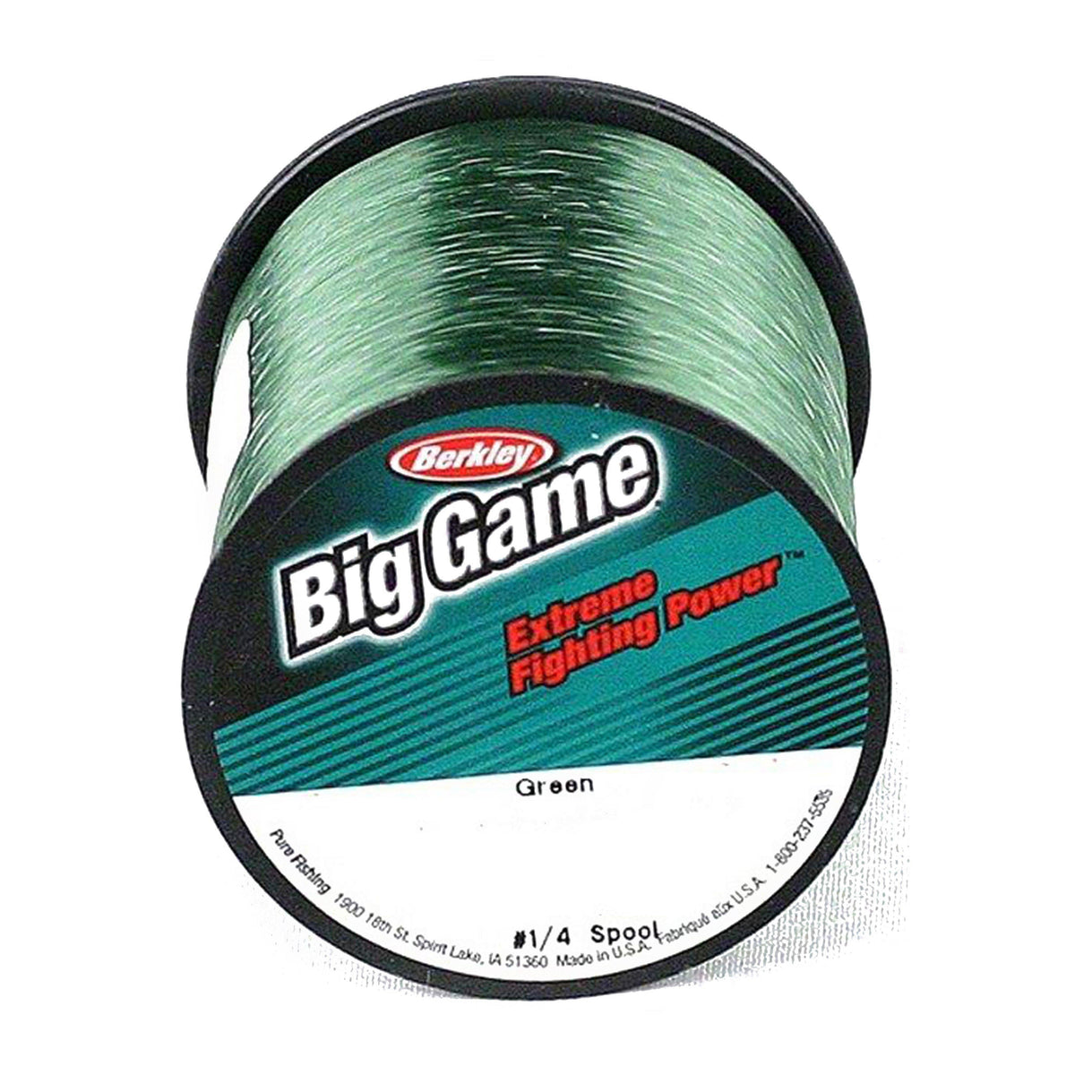 Big Game Green Bulk Spool (12lb)
