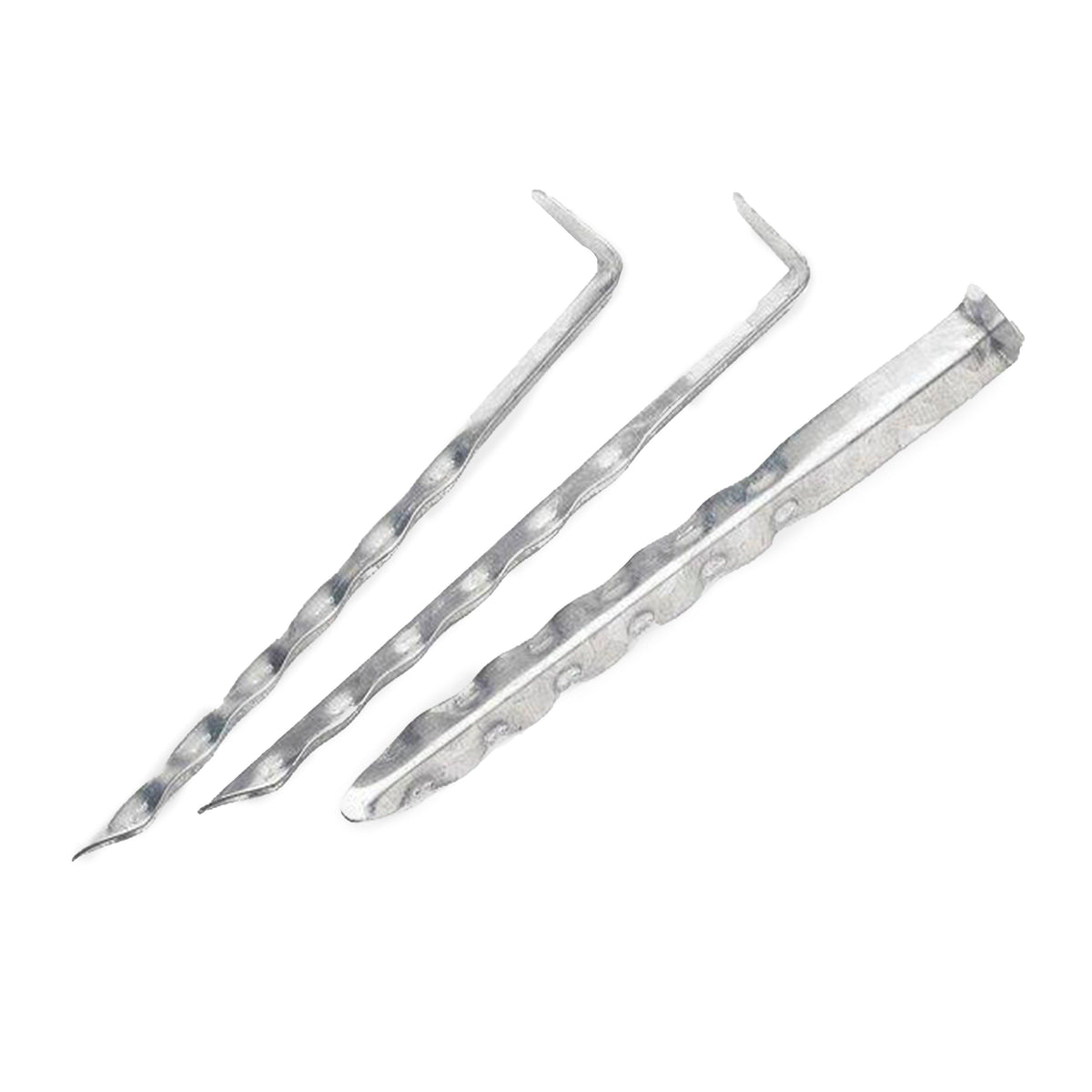 Ripple Angle 7 Inch Steel Camping Pegs