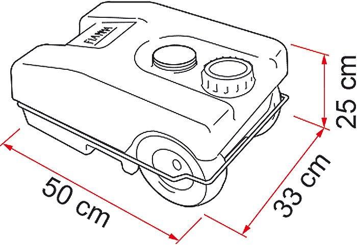 Waste Roll Tank (23L)