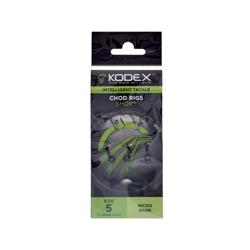 Chod Rigs: Short - Size 5 to 20lb