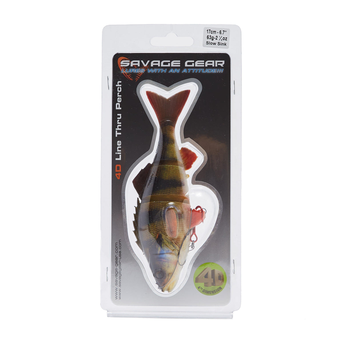 4D Linethru Perch 17cm Slow Sink
