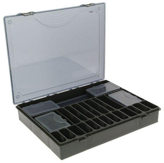 Deluxe Tackle Box & Six Boxes + Hair Rig Holder