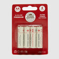 AA 4 PK  Alkaline Batteries