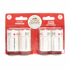 D Cell Battery – Pack of 4