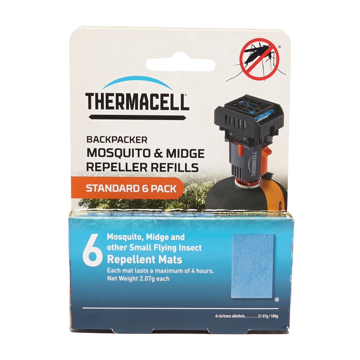 Backpacker Mosquito Repellent Refills Mats (6 Pack)