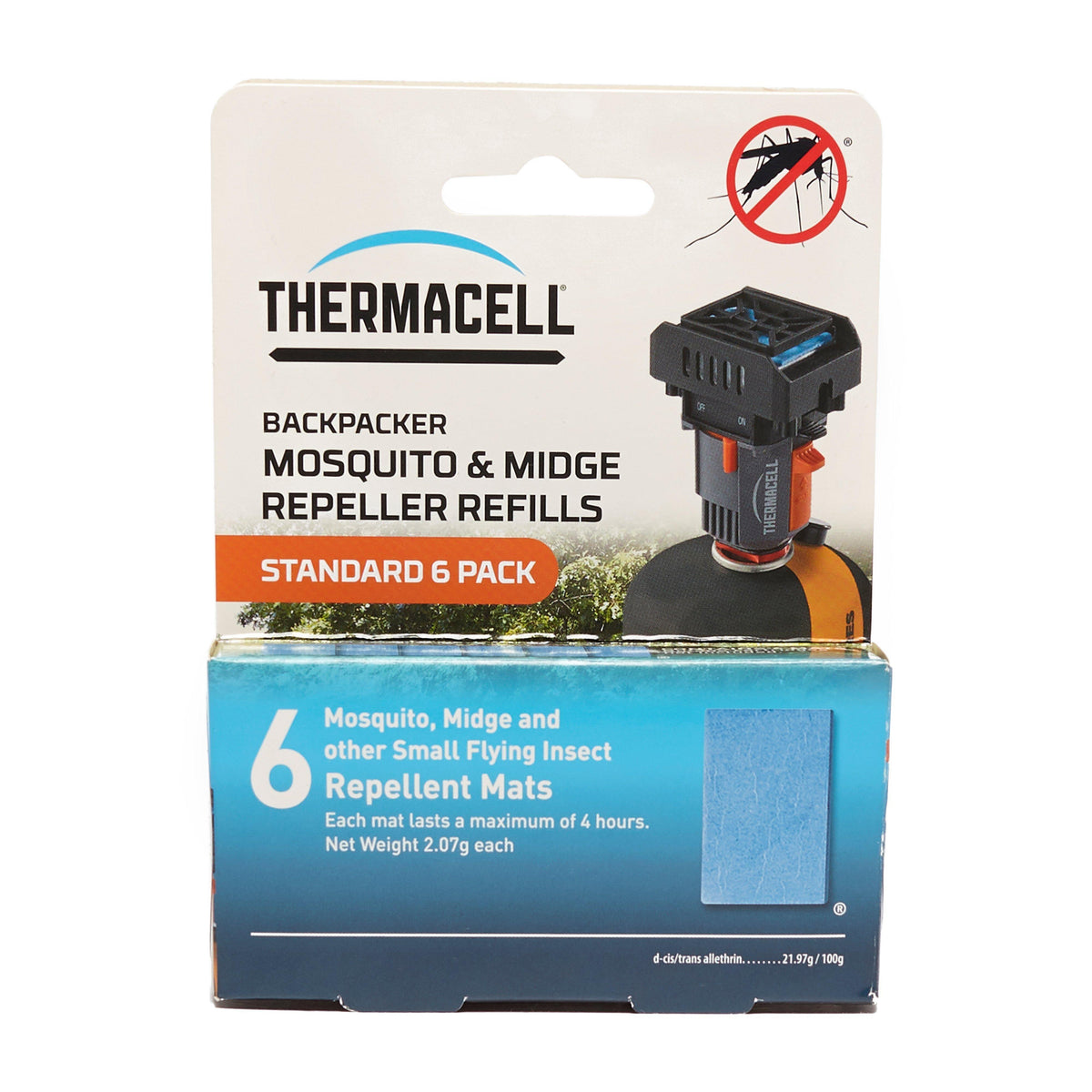 Backpacker Mosquito Repellent Refills Mats (6 Pack)