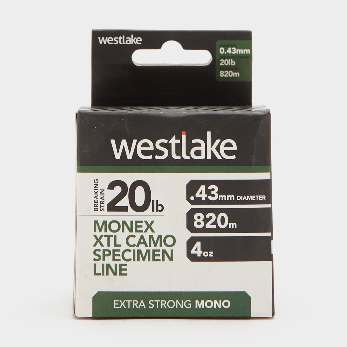 Extra Strong Mono Monex XTL Camo Specimen Line (20lb)