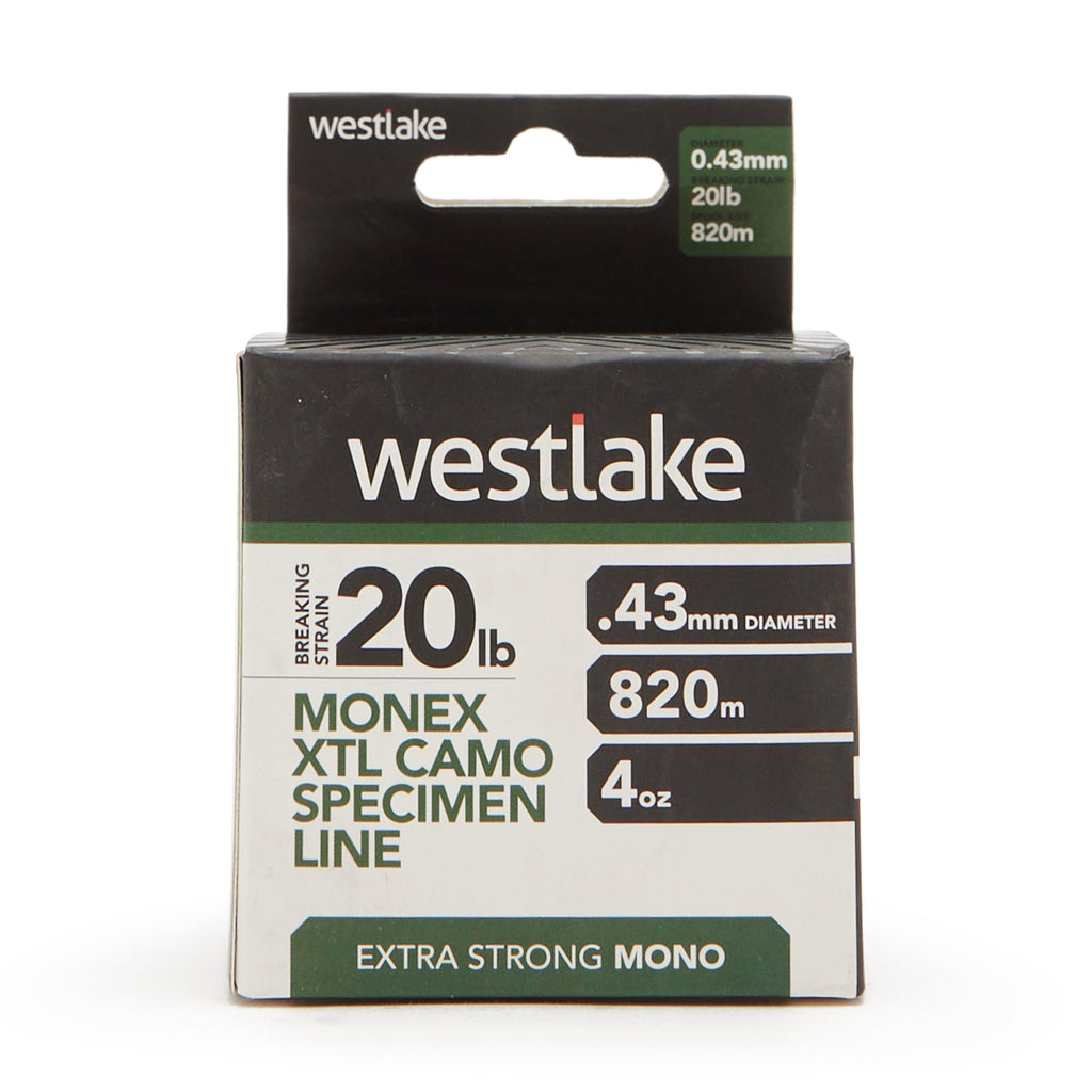 Extra Strong Mono Monex XTL Camo Specimen Line (20lb)