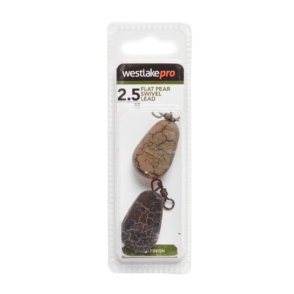 Flat Pear Swivel Wgt 2 5Oz