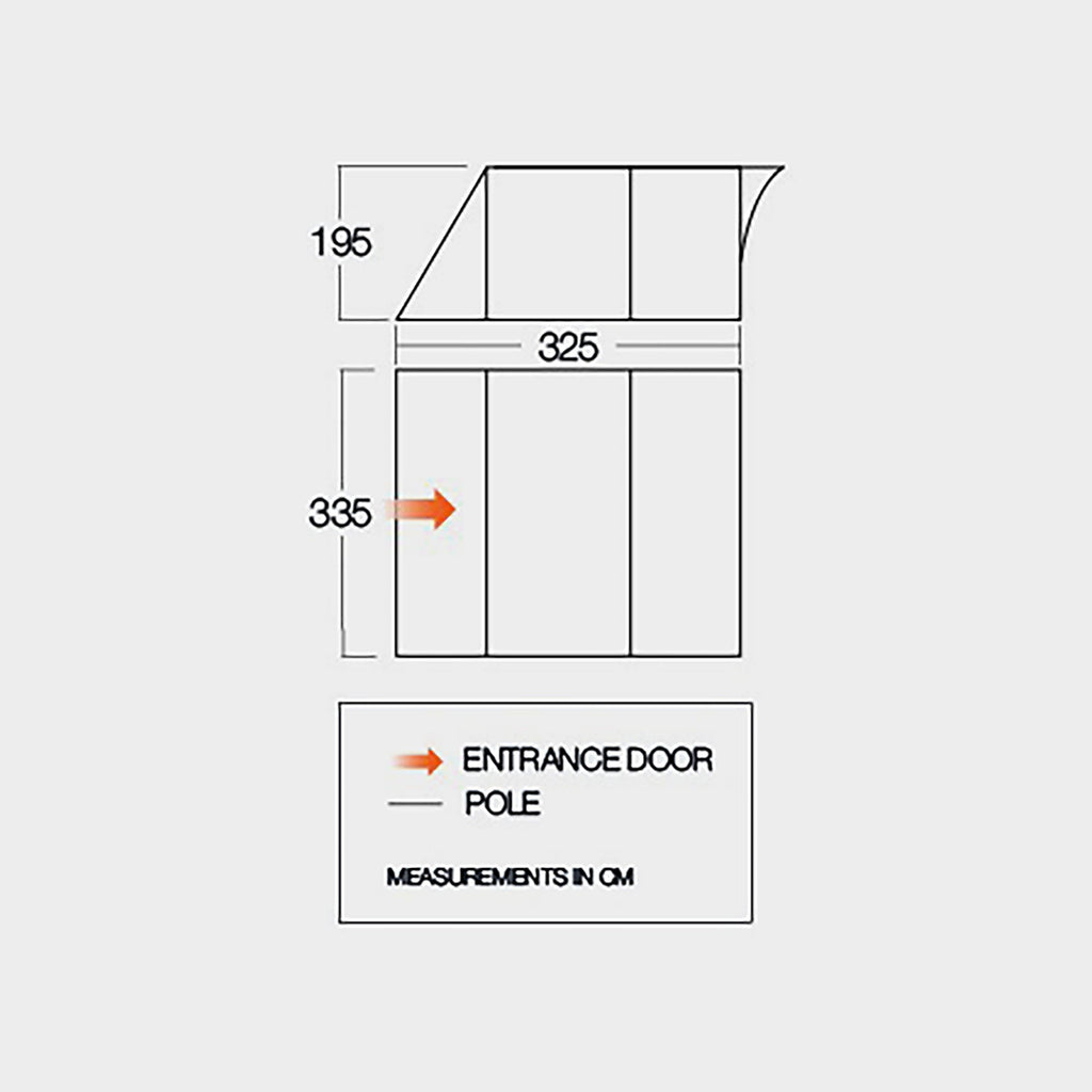 Icarus 500 DLX Tent Awning