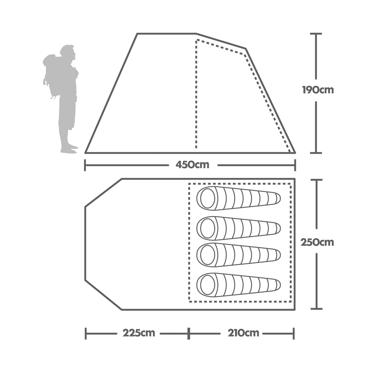 Genus 400 Air Tent