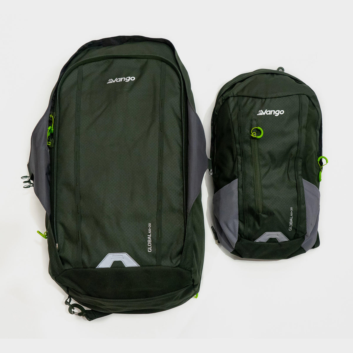Global 60L + 20L Travel Backpack