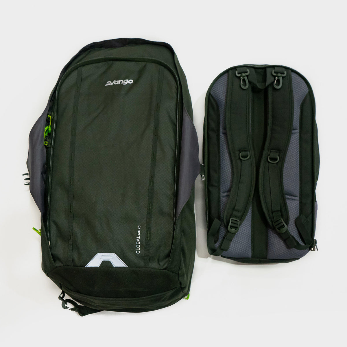 Global 60L + 20L Travel Backpack