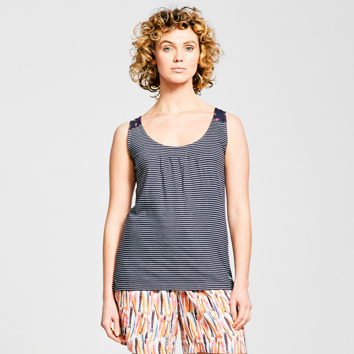 Nilly Striped Jersey Vest