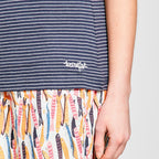 Nilly Striped Jersey Vest