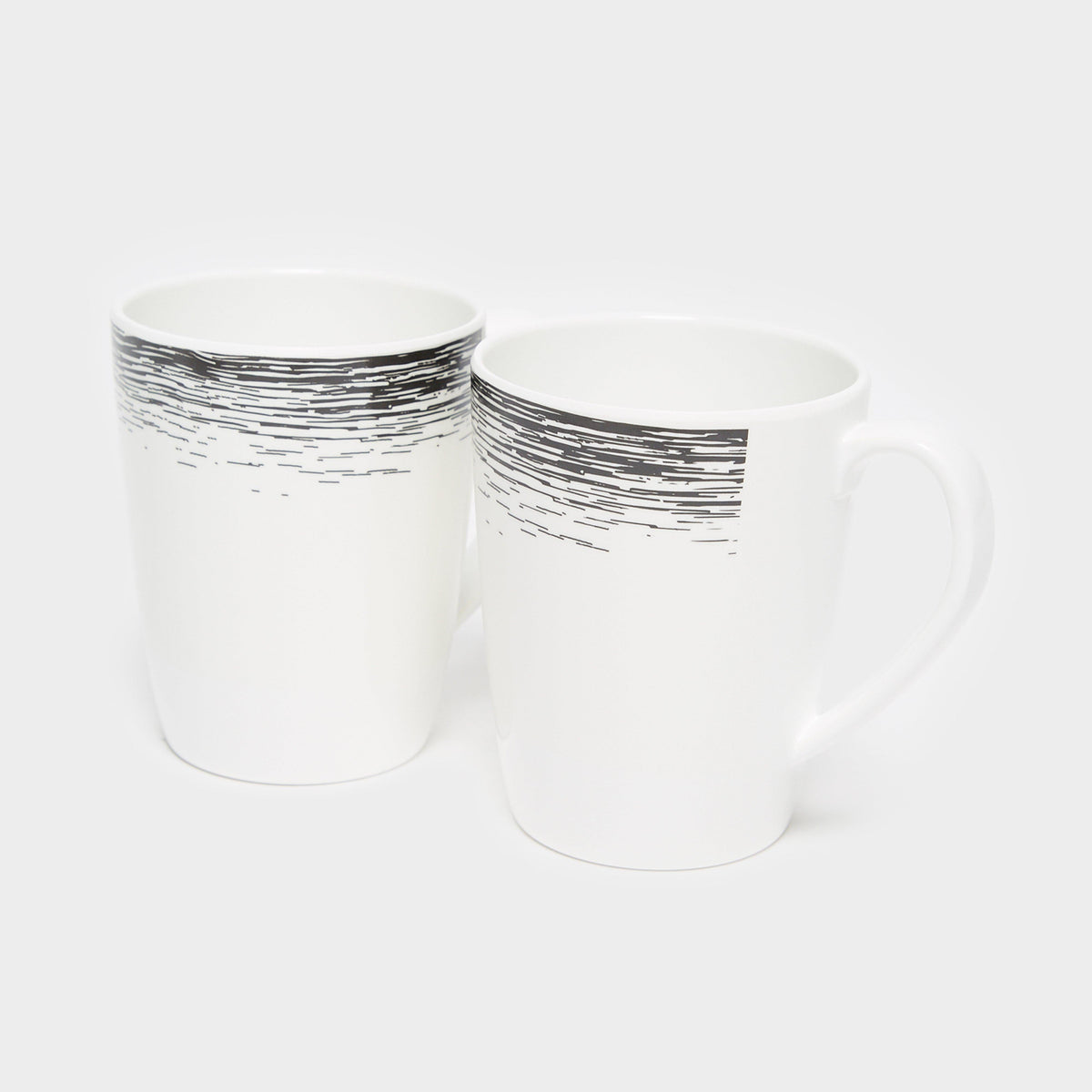 16 Piece Melamine Plastic Tableware Set