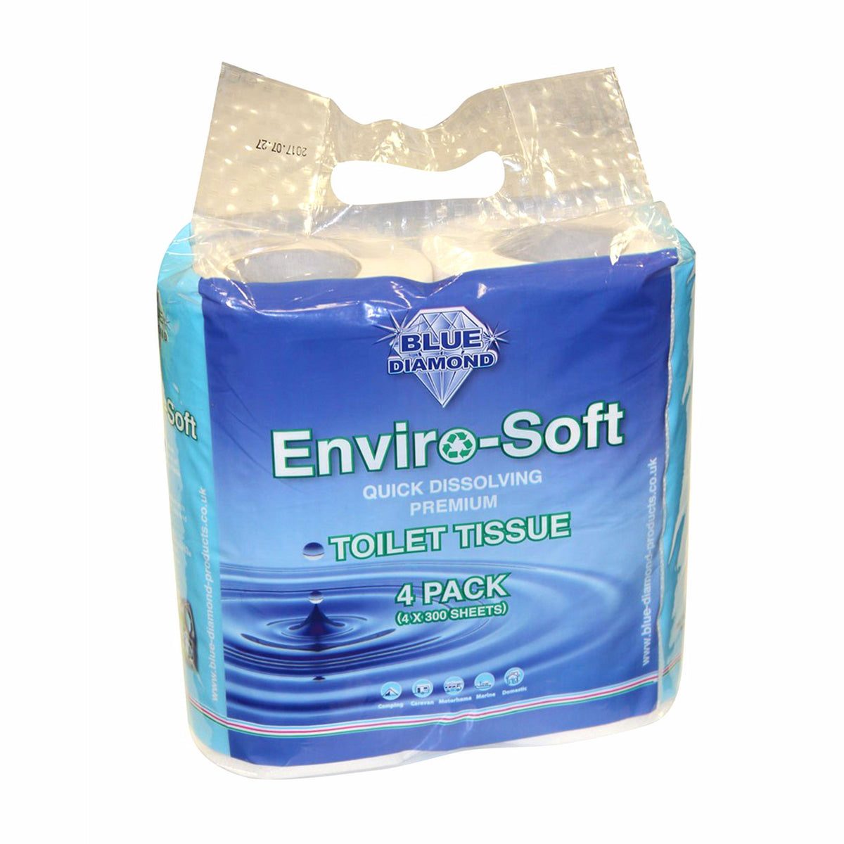 Blue Diamond Enviro-Soft Toilet Roll (4-pack)