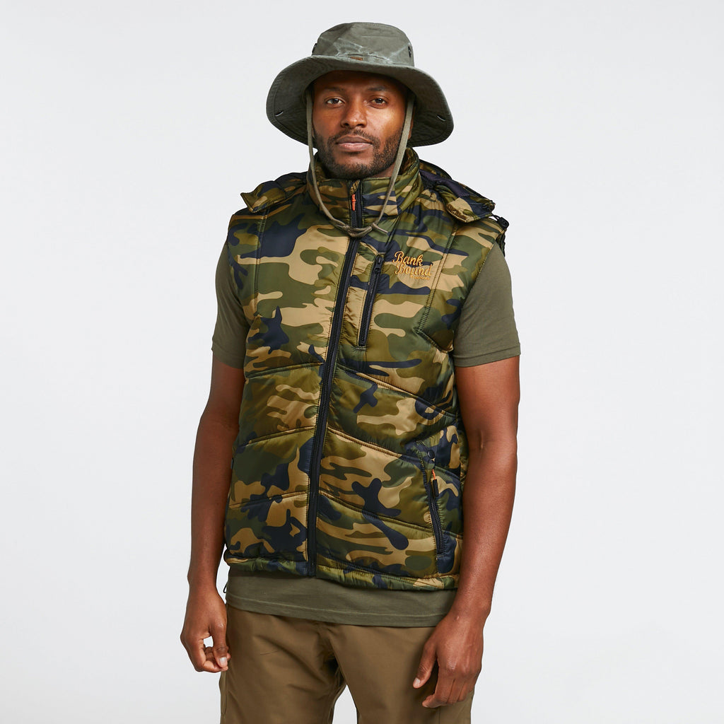 Men's Bank Bound Camo Gilet