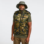Men's Bank Bound Camo Gilet