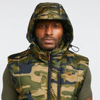 Men's Bank Bound Camo Gilet