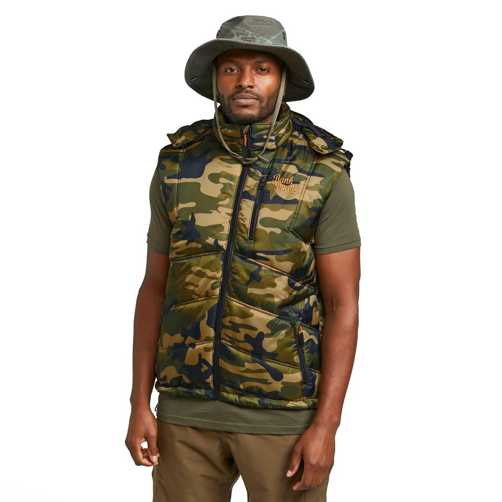Men's Bank Bound Camo Gilet