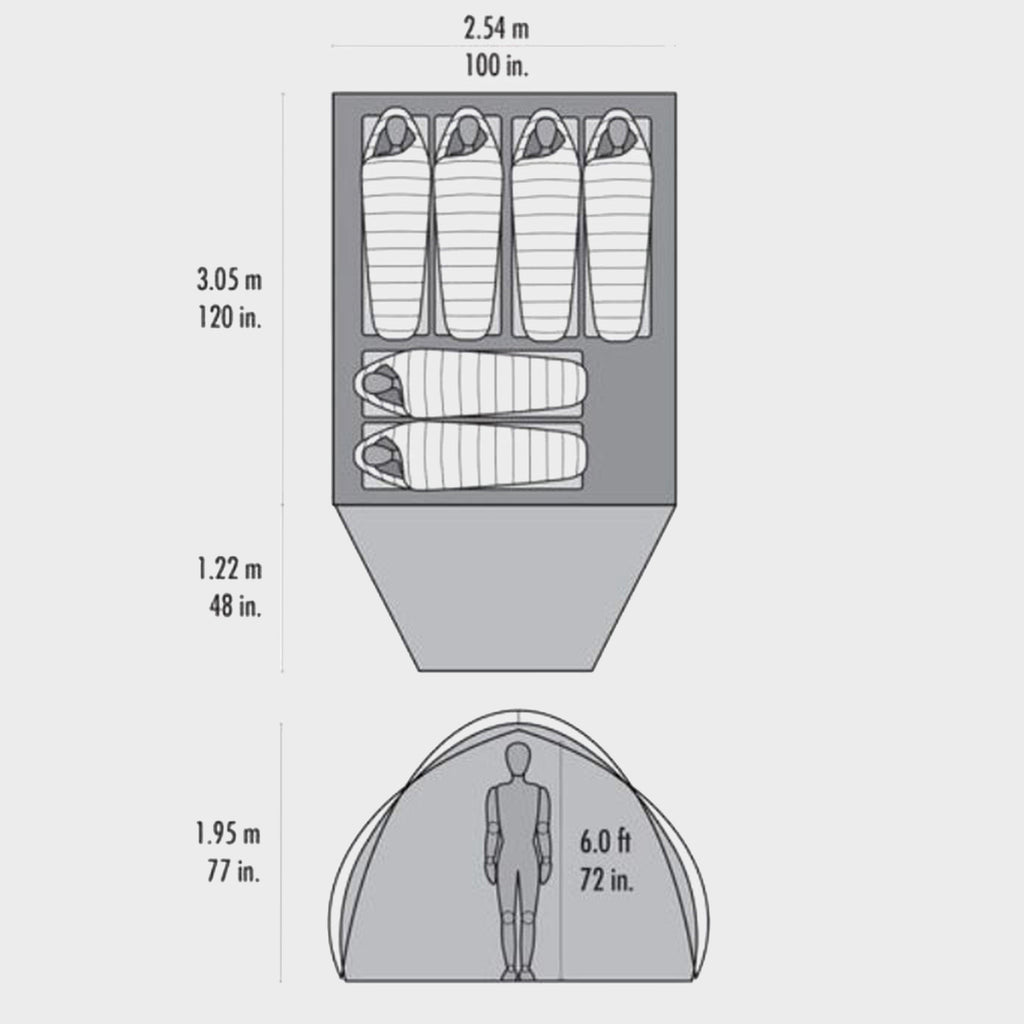 Habitude 6 Family Camping Tent