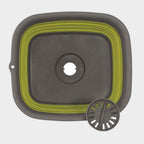 Collapsible Wash Bowl With Drain