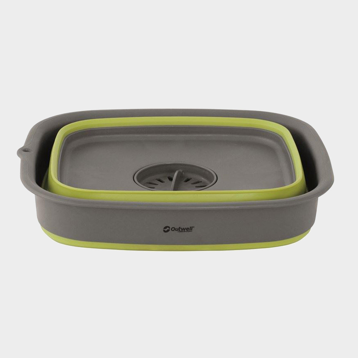Collapsible Wash Bowl With Drain