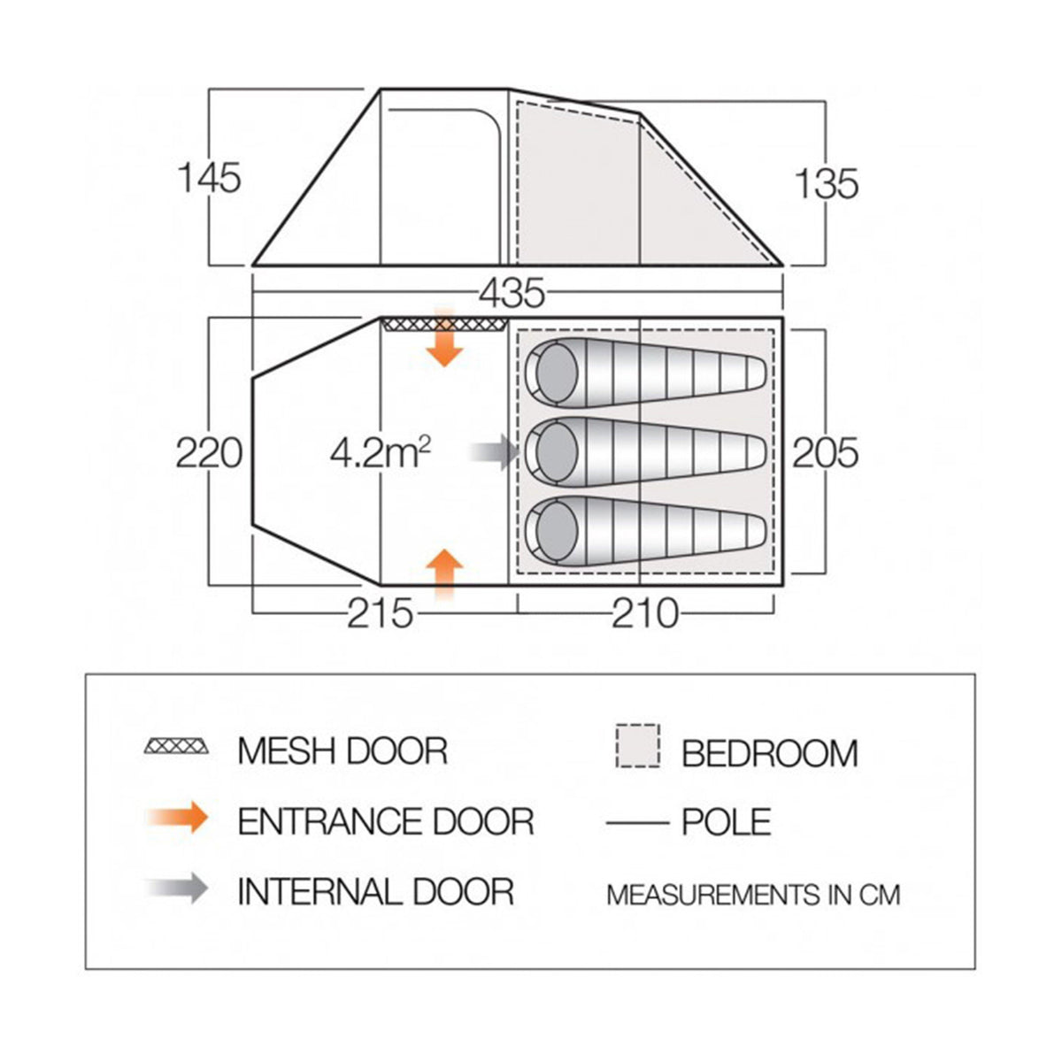 Beta 350XL Tent