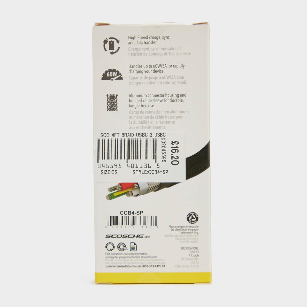 strikeLINETM Braided USB-C/USC-C Cable