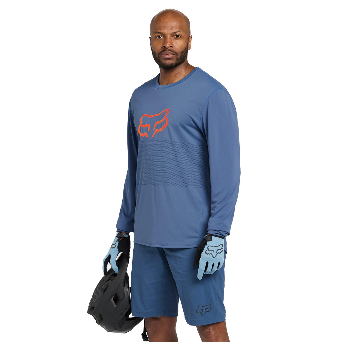 Men's Ranger Long Sleeve Fox Head Jersey